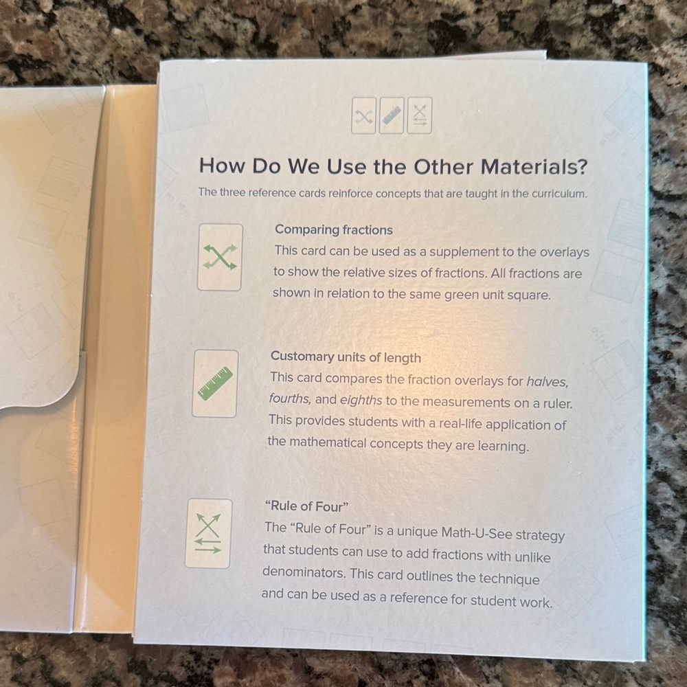 Math-U-See Fraction Overlay Kit - Picture 4 of 10